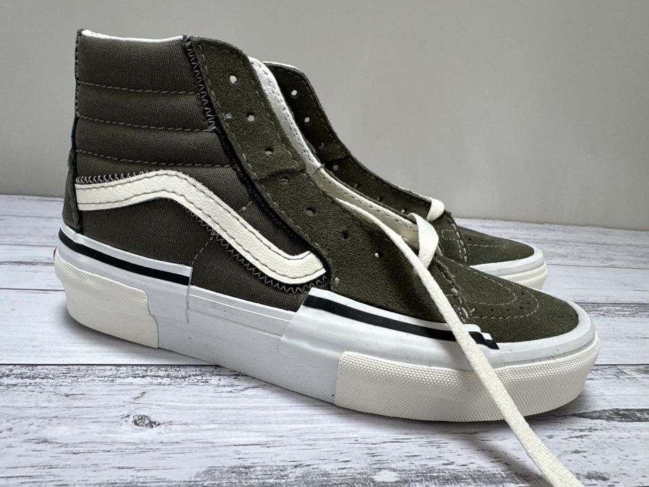 Vans Sk8-Hi Reissue oliwkowe khaki 36,5 oryginalne sneakersy