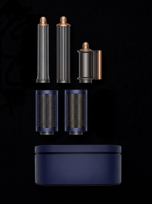 Оригінальний комплект насадок Dyson Airwrap + кейс (Prussian Blue)