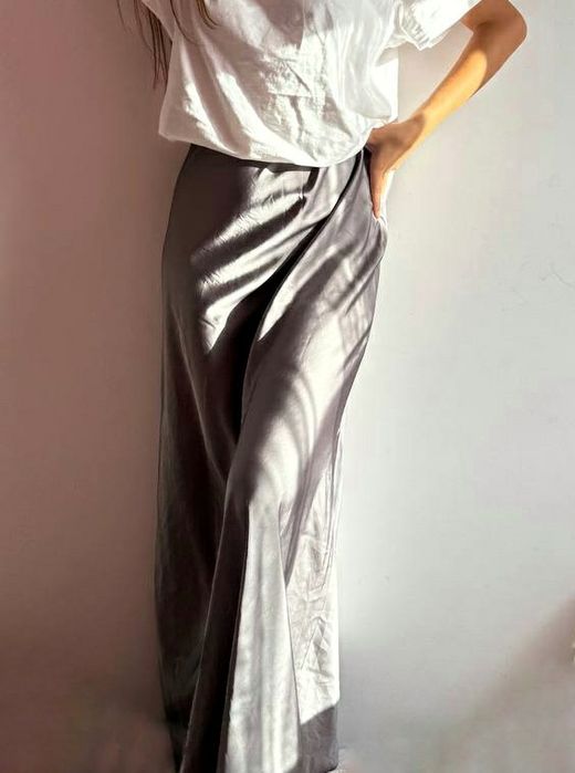 Спідниця шовкова максі