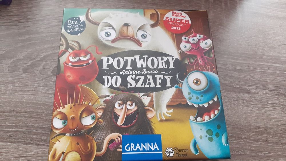 Potwory do szafy gra planszowa