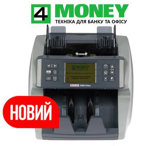 Счетчик СОРТИРОВЩИК DOCASH 3200 Value Счетная машинка Банкнот ДНЕПР
