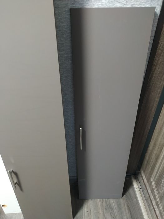 Фасад МДФ матовый серый