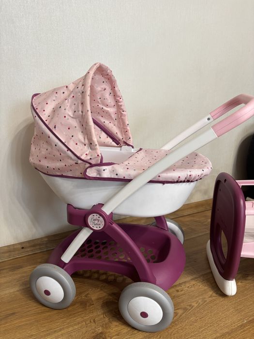 Комплект коляска та кроватка дитячі