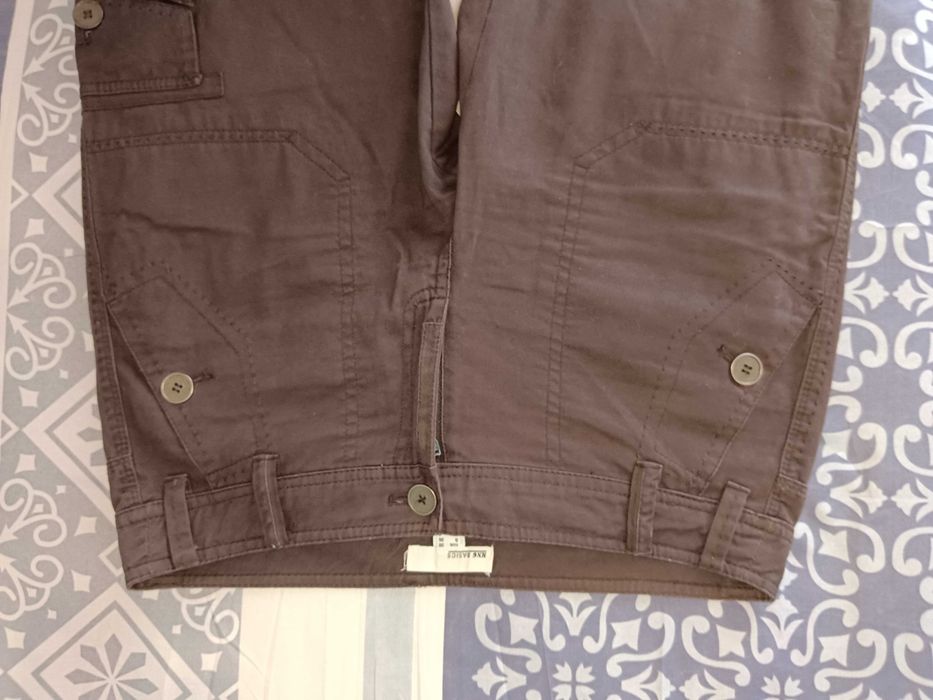 2 pares Calças 38 Mango (fazenda e bombazine)