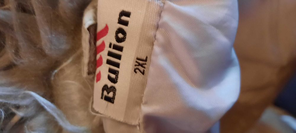 kurtka ciepła szara z futerkiem sztucznym