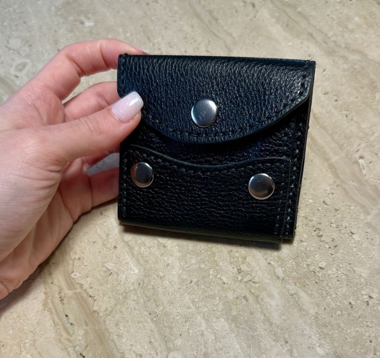 Portfel ręcznie robiony ze skóry naturalnej