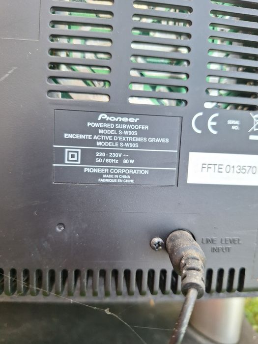 Subwoofer Pioneer  Model S-W90S