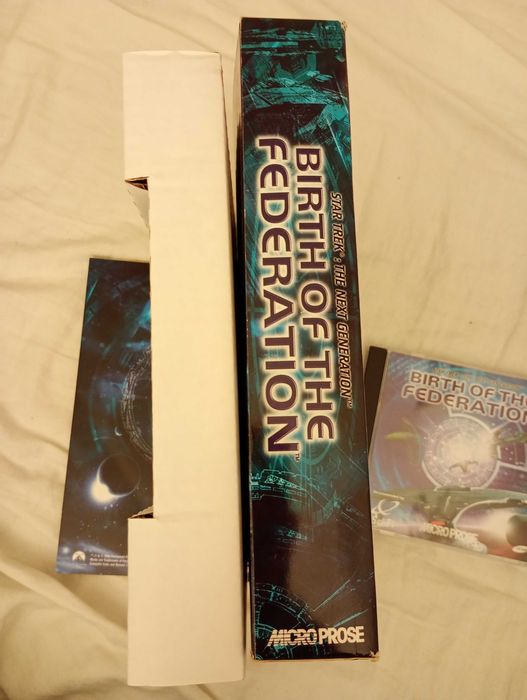 Star Trek the Next Generation Birth of the Federation PC Big Box Eng