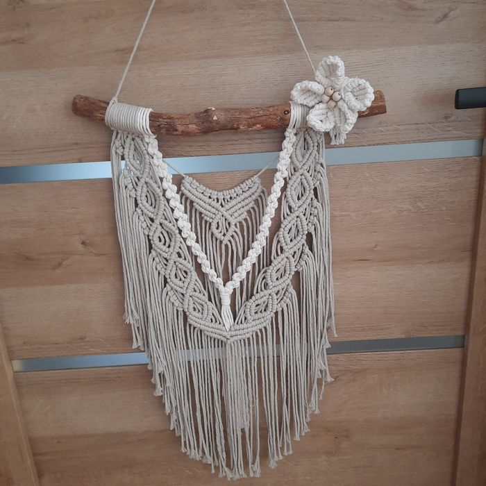 Makrama  boho rękodzieło,dzień babci