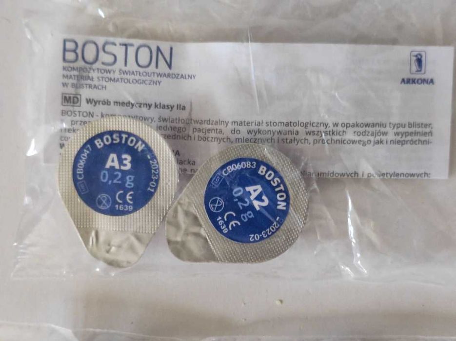 Next Boston materiał kompozytowy światłoutwardzalny a1 a2 a3