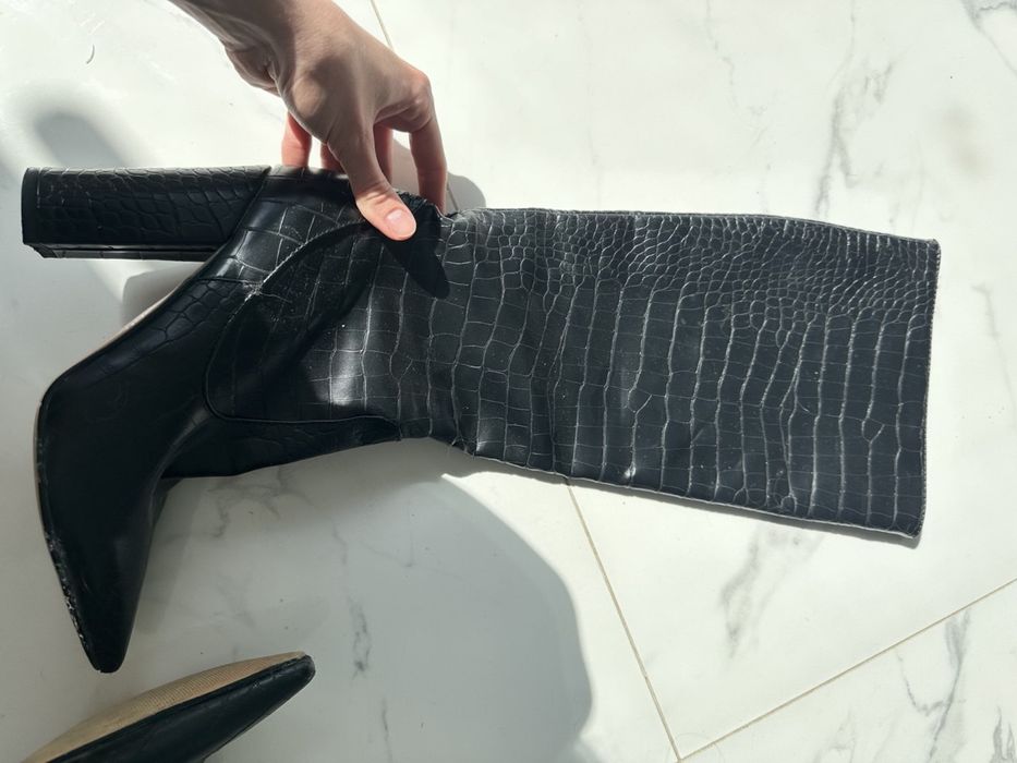 сапоги під зміїну шкіру