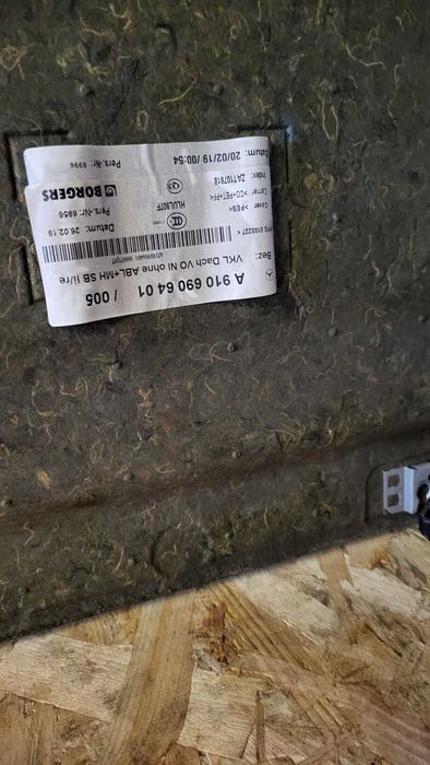 Потолок Обшивка стелі Спринтер 907 стеля Mercedes Sprinter W907 W910