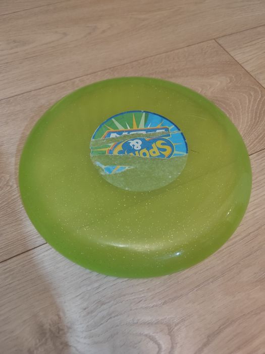 Frisbee zielone długość 24 cm