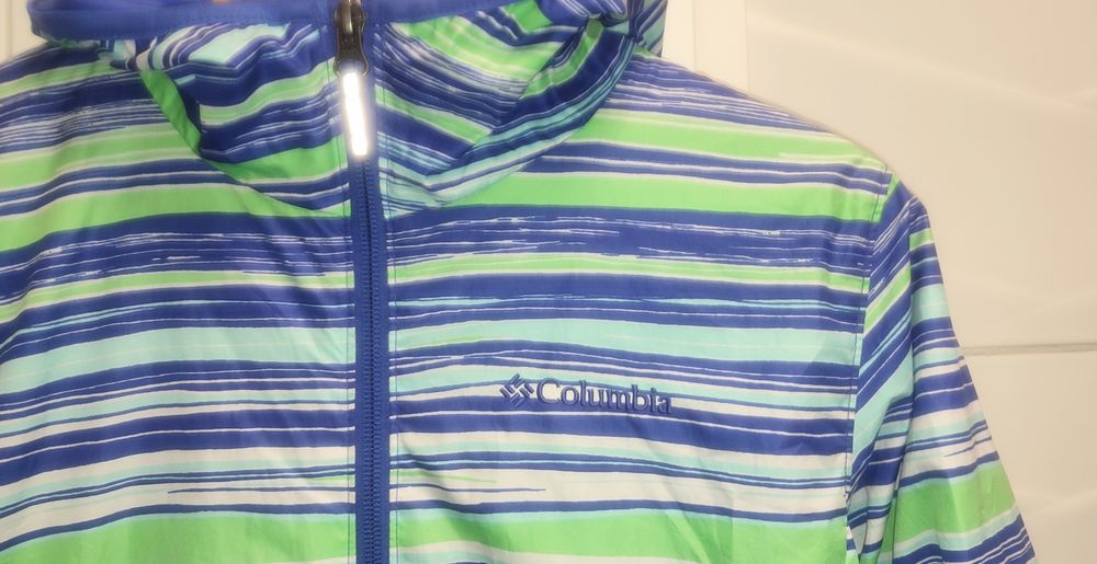 Kurtka Columbia r. 14-16 lat paski