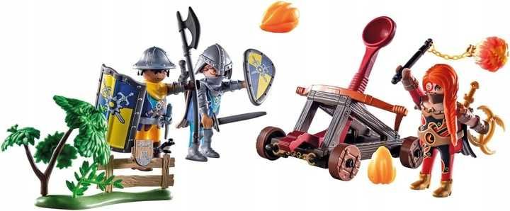 Playmobil 71485 Zasadzka na poboczu NOVELMORE KATAPULTA 3 FIGURKI C210