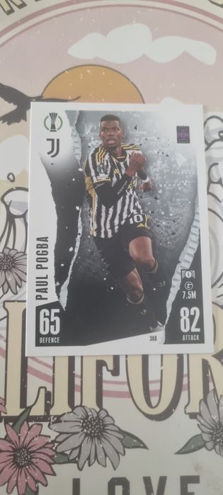 Topps Match Attax 23/24 Paul Pogba 368
