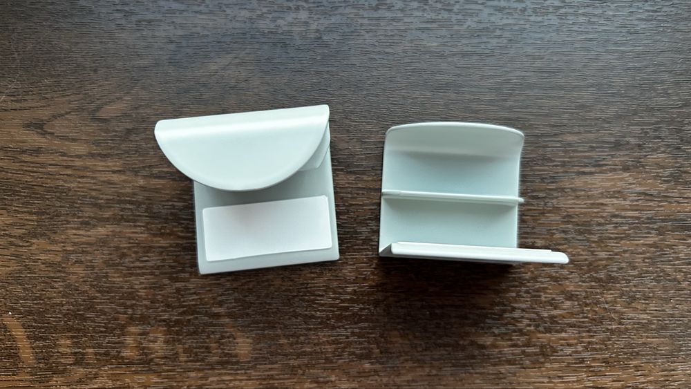 Ручки IKEA DRAGSMARK сіро-зелені, 4см, 2 шт.