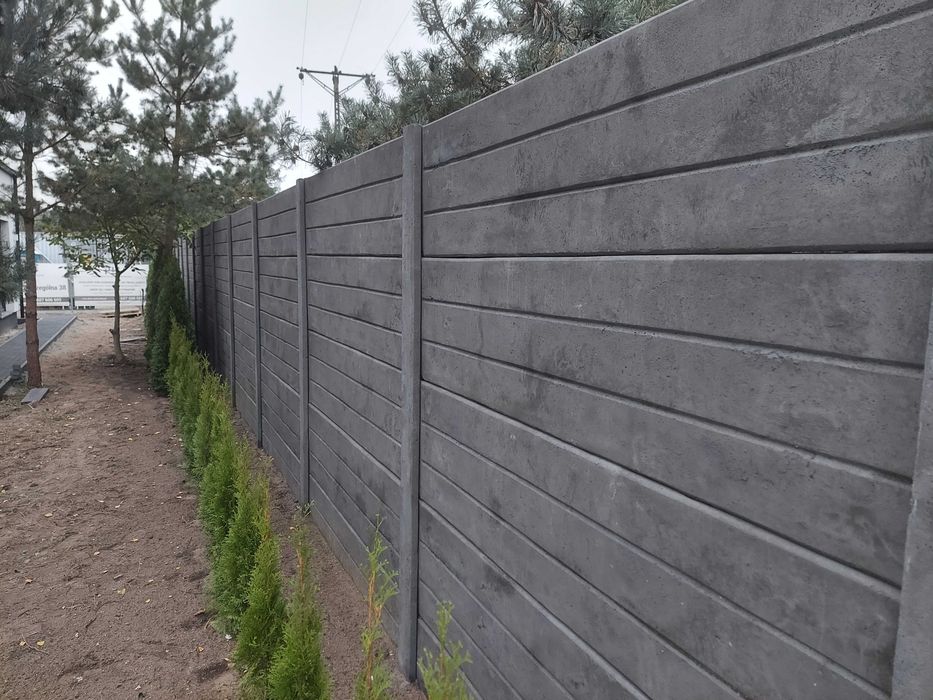 Ogrodzenia betonowe Ciszewski Dachowa