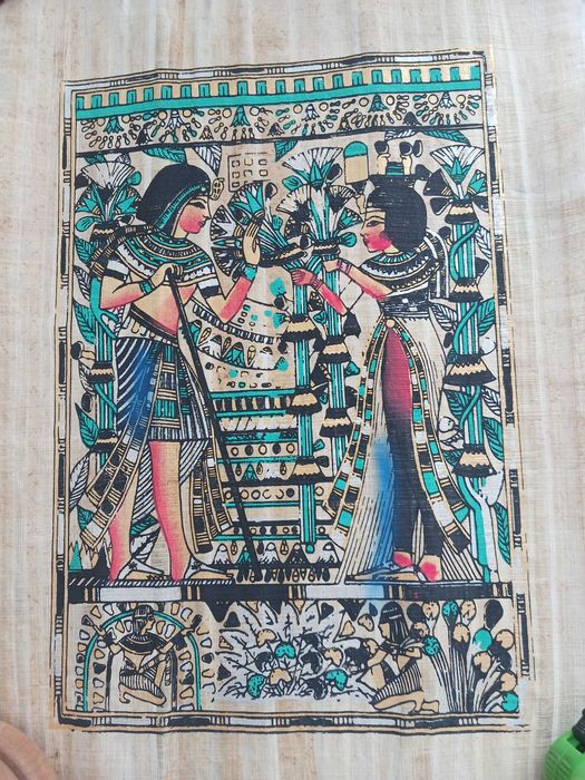 Papiros que retratam a cultura egípcia