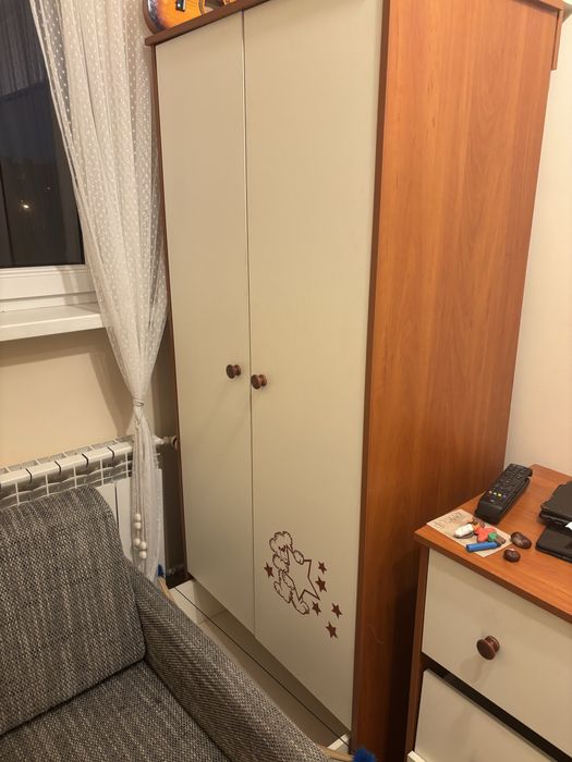 Komplet mebli szafa+komoda