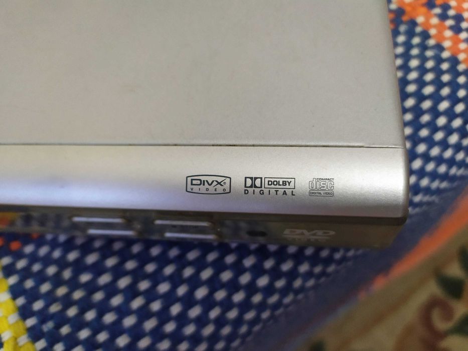Leitor de DVD (cinzento)
