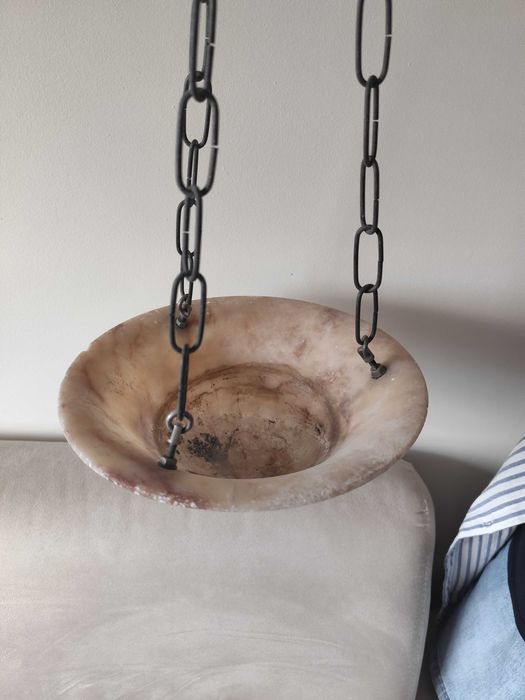 Vaso mármore de pendurar