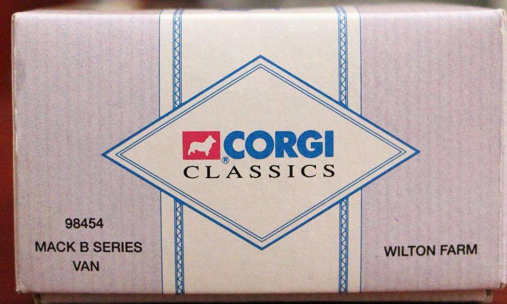 CORGI Classics 1:50 Man Mack B Series Van Wilton Farm