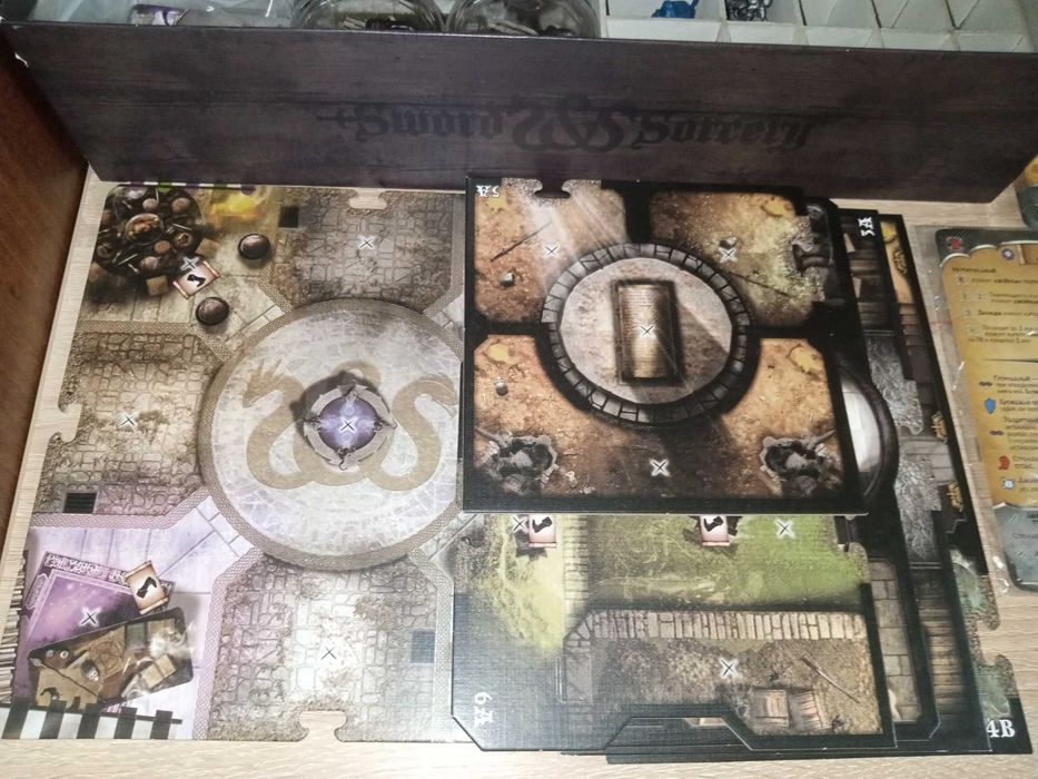 настольная игра Клинок и колдовство