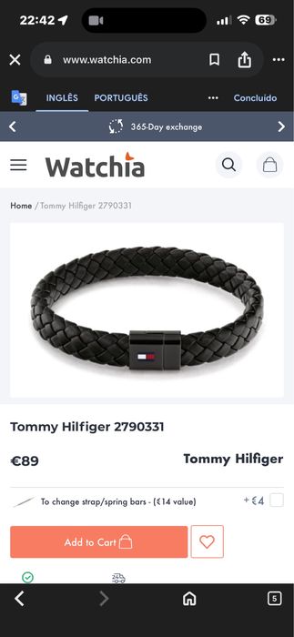 Pulseira da Tommy Hilfiger