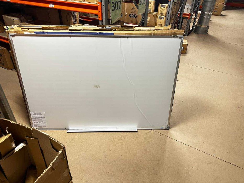 Дошка офісна магнітна шкільна для малювання маркерами BUROMAX 100x150