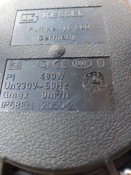 Pompa Kessel Typ 500