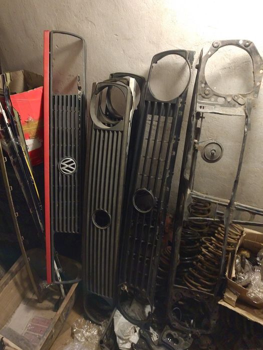 Панелька печки бампери Гольф 2, Б3,4