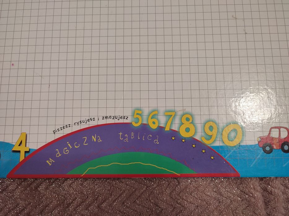 Dwustronna magiczna tablica do pisania dla dzieci