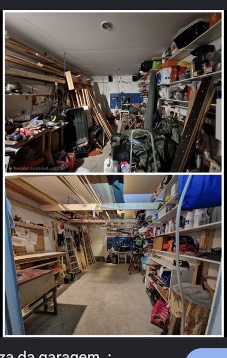 Recolho sucata e fasso limpezas de garagem