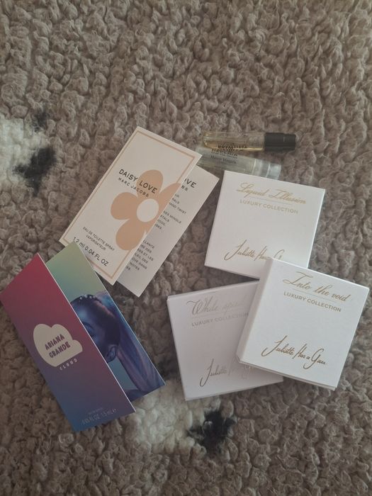 zestaw różnych perfum Juliette has a gun Ariana Grande