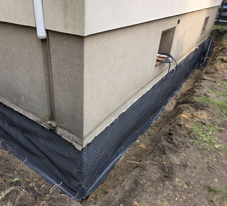 Hydro termo Izolacja drenaż odwodnienie naprawa fundamentow