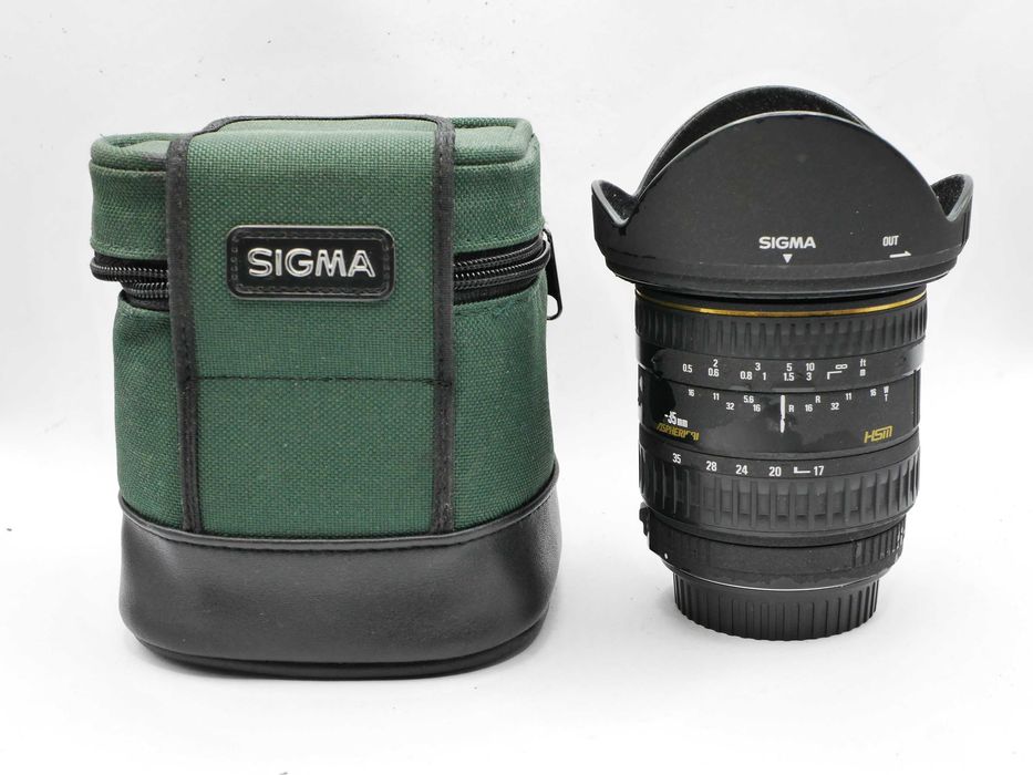 Szerokokątna Sigma 17-35 mm f/2.8-4 EX Canon EF pełna klatka EF-s