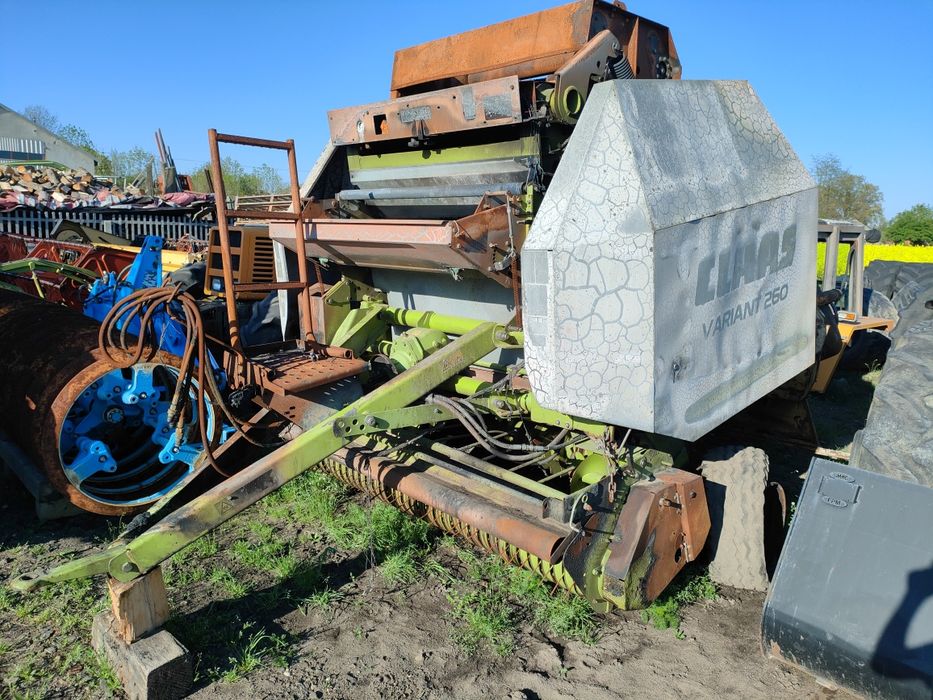Claas Variant 280 i 260 części siatka rotor podbieracz zębatka wał