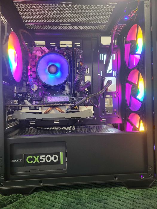 Komputer gamingowy do gier RTX 2070 Super SSD M.2 Ryzen 5 3600 LED