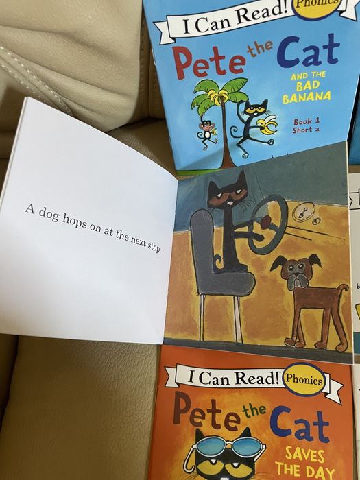 I can read książeczki do samodzielnego czytania po angielsku Pete Cat