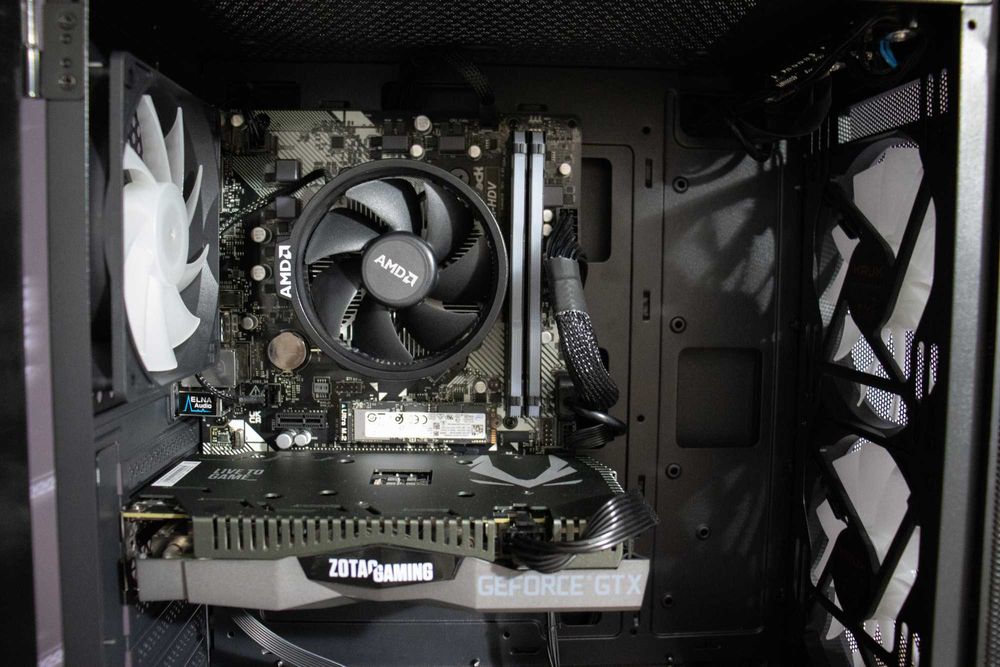 Komputer Gamingowy Ryzen 5 2600 GTX 1660 SUPER 16GB RAM **DOWÓZ**