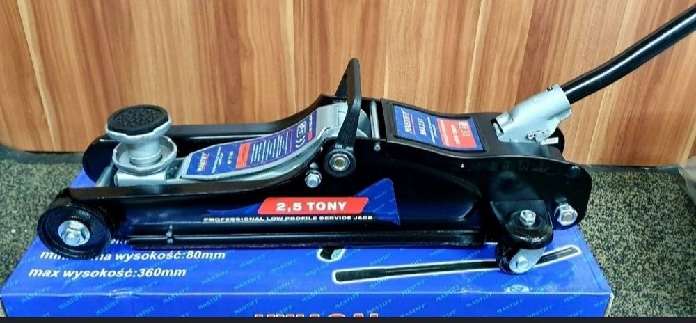 Podnośnik samochodowy ŻABA Niskoprofilowy Niskopodwoziowy Hydrauliczny