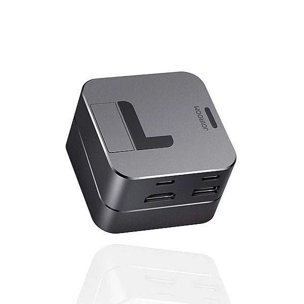 Joyroom podstawka wielofunkcyjny HUB USB Typ C - USB 3.0 / RJ45 / HDMI