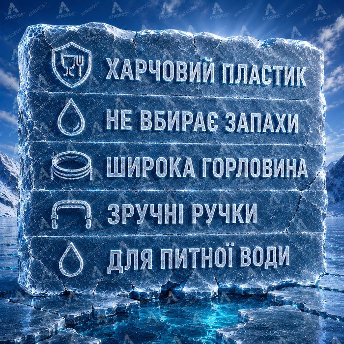 Бочка 120 л пластиковая пищевая