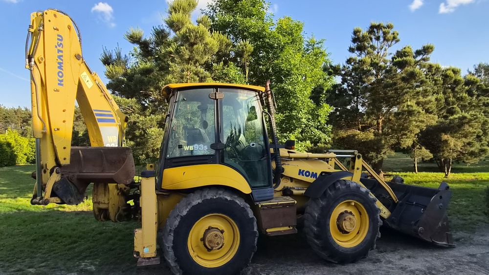 koparko-ładowarka komatsu WB 93s