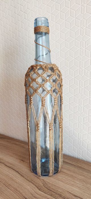 Garrafa decorativa macramé64551107756801123