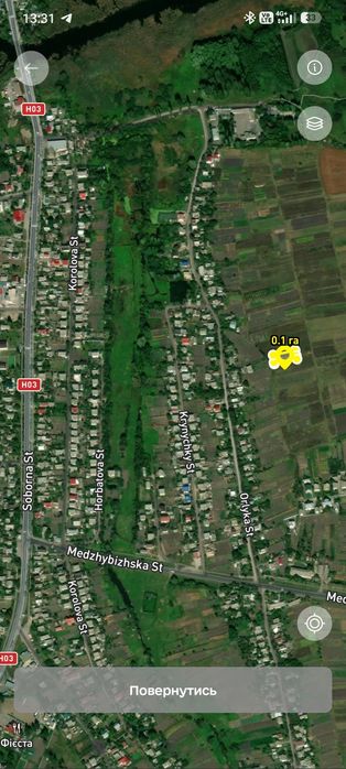 Продам земельну ділянку 10 соток під будівництво та садівництво