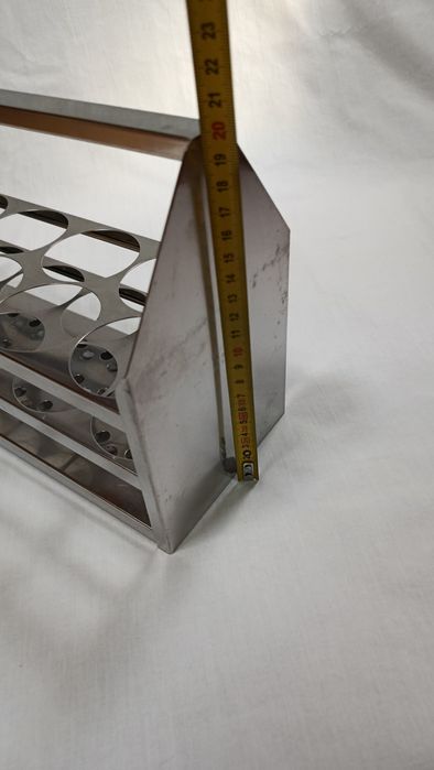 Gradilha laboratório Memmert, aço inox, tubos ensaio, profissional