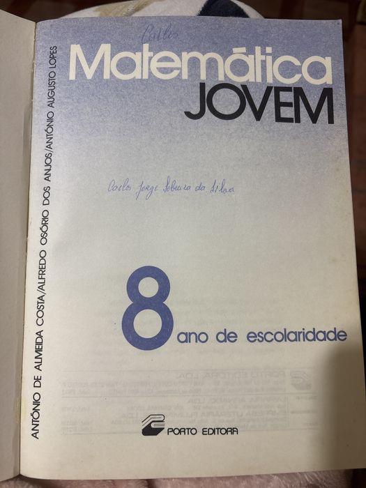 “Matemática Jovem” - 8.º ano de escolaridade // Porto Editora