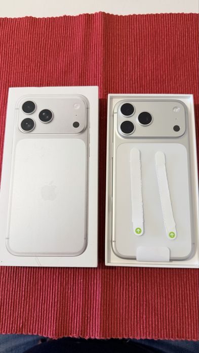 Iphone 17 pro Max 256GB Silver  Novo !